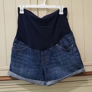 Maternity shorts.